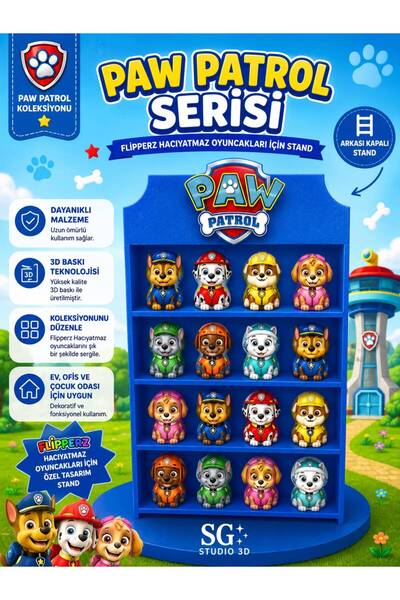 SG Studio Flipperz Hacıyatmaz Oyuncakları için Stand Arkası Kapalı - Oyuncak ...
