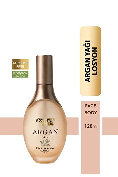 Softto Plus+1 Argan Oil Body Lotion 120 ml – Intensely Moisturizing and Nouri...