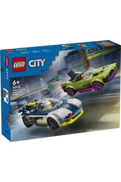 LEGO City Police Car and Muscle Car Chase (60415)
