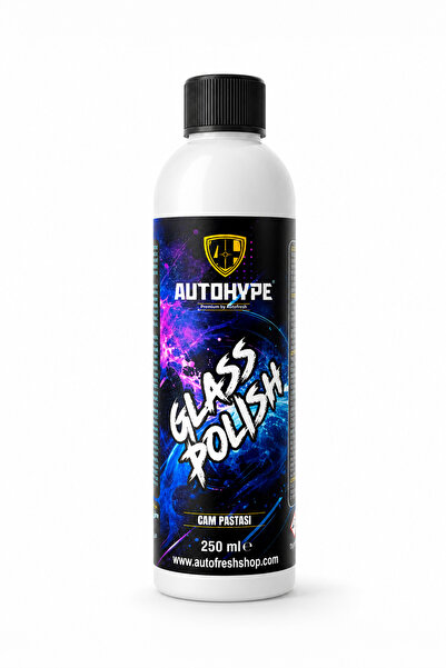 AUTOHYPE GLASS POLISH CAM PASTASI 250ML - CAM ÇİZİK GİDERİCİ VE CAM PARLATICI