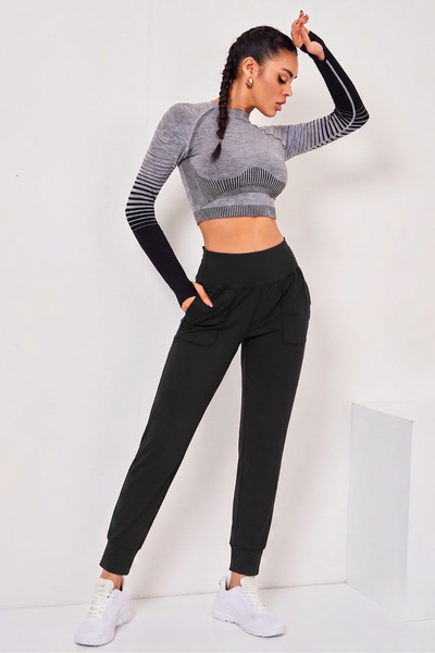 GENIUS STORE Women's Jogger Sweatpants Stretchy High Waist Jogger Sweatpants