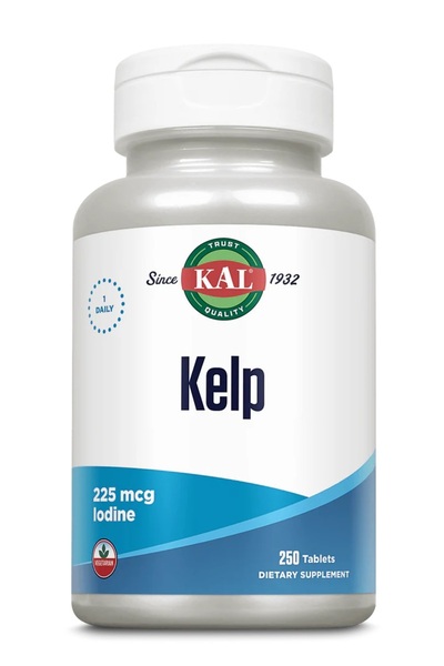 KAL Kelp 225 mcg 250 tablets