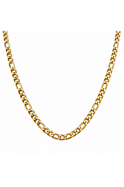 NIRE Ανδρική Αλυσίδα Λαιμού Figaro σε Χρυσό Χρώμα CHAIN37