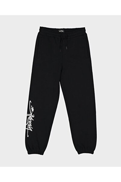 classy moda Unisex Lettering Front Printed 2 Thread Combed Cotton Baggy Trousers