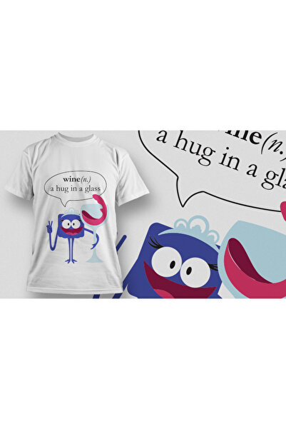 Ingift Unisex 100% βαμβακερό μπλουζάκι με στάμπες από την συλλογή Funny Colle...