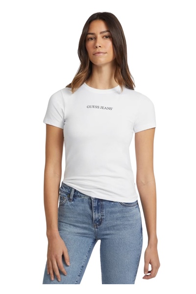 Guess Jeans T-Shirt W4YI01J1314-G011 - White - m