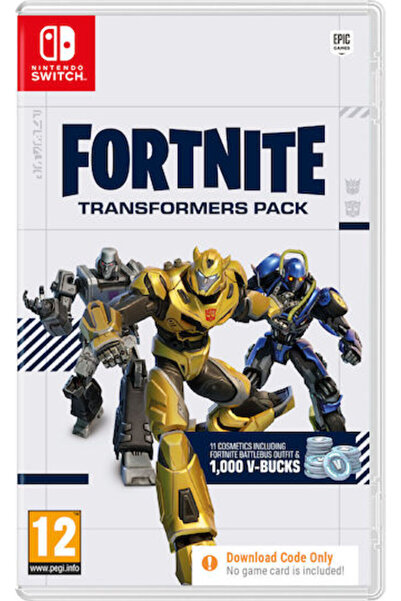 Other Fortnite: Πακέτο Transformers (Κωδικός σε Κουτί) Παιχνίδι για Switch