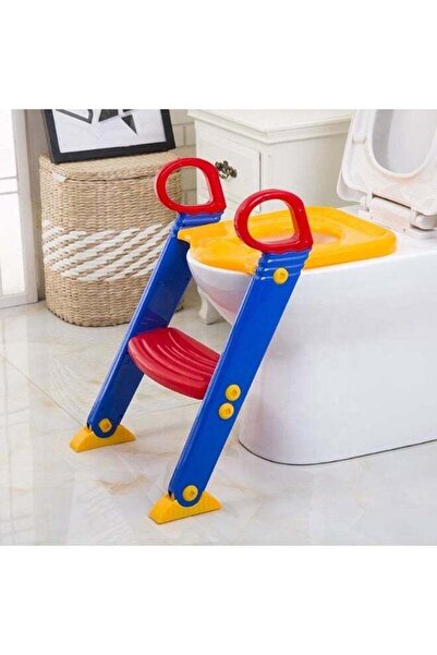 Generic Potty Training Seat with Step Stool Ladder for Kids | Foldable, Adjus...