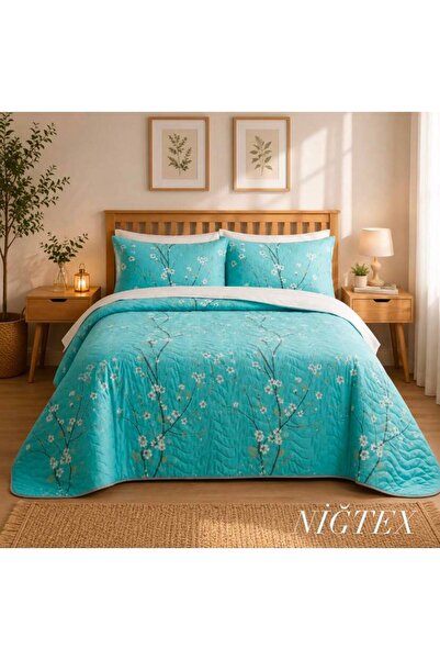 NİĞTEX Double Quilted Pique Set - Bedspread - 210X230