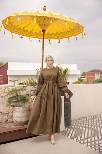 Bwest Dress - Khaki