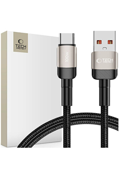 Tech-Protect Cablu USB-C 100W/5A Pentru Telefoane Laptop 100cm Ultraboost Evo