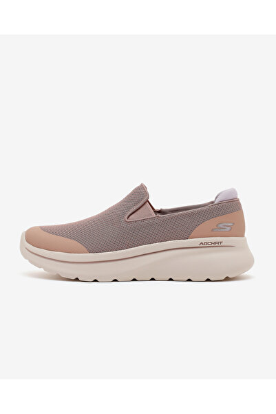 SKECHERS GO WALK ARCH FIT N-JOY-IVANA Kadın Bej/Mor Yürüyüş Ayakkabısı 125841...