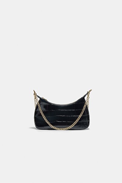 Stradivarius Mini coconut-effect crossbody bag