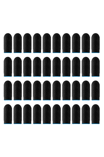 Choice1 40PCS Blue 20/40 pcs Finger Sleeve For PUBG Mobile Game Finger Cover ...