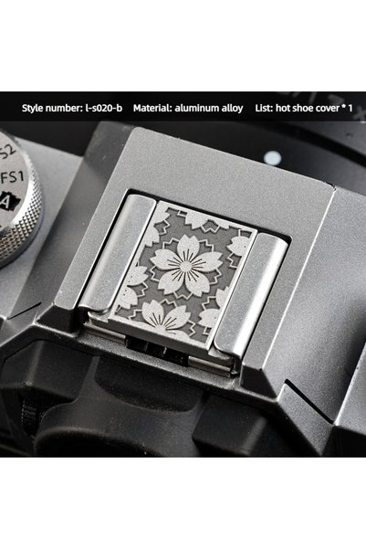Choice4 4 أغطية معدنية لحماية حامل الكاميرا من الغبار لـ Fujifilm XS10 XM5 XE...