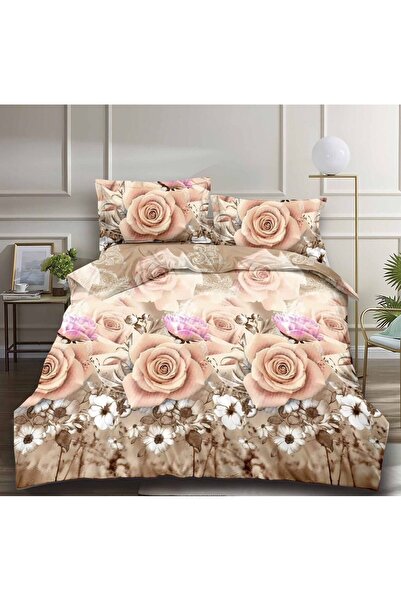 OEM Satin Cotton Duvet Cover Set - 3D range - 4 pieces | 19165