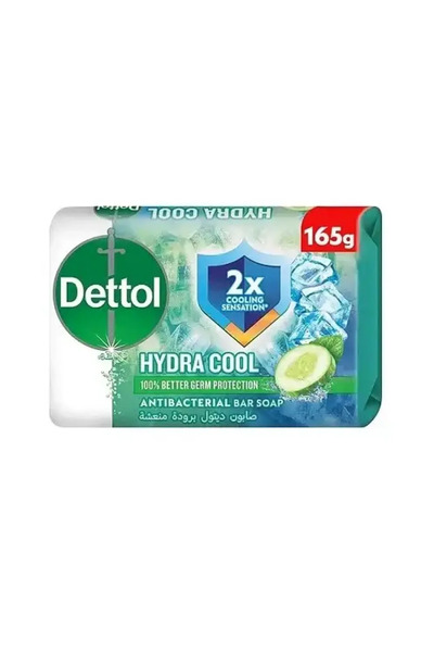 Dettol ديتول صابون هايدرا كول ، برائحة الخيار المنعش 165جرام ×6