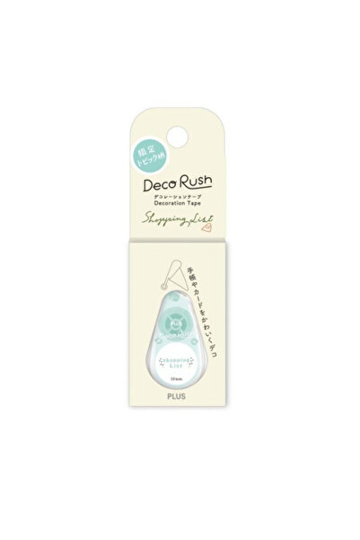 Plus Decoration Tape Deco Rush Shopping List