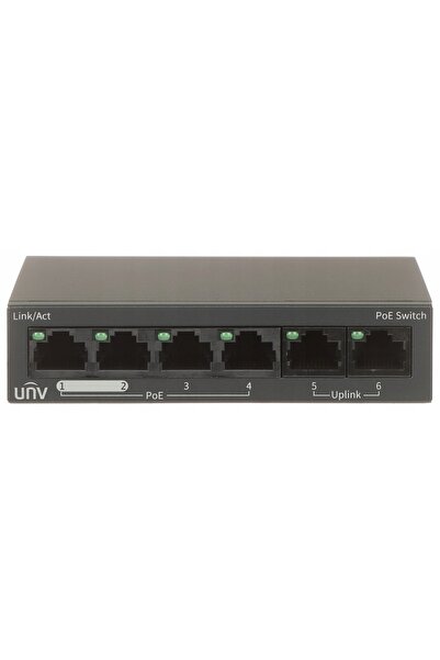 NO BRAND SWITCH POE NSW2020-6T-POE-IN cu 4 porturi UNIVIEW