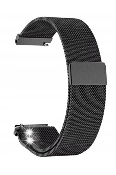 NO BRAND Curea de ceas Beline 22mm elegantă neagră