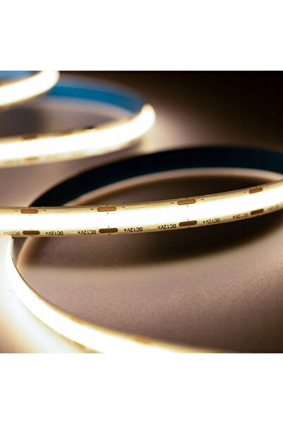 NO BRAND Bandă LED 24V COB 50W 4000K 11W/M 1100Lm/M Lumină Continuă Rolă de 30m