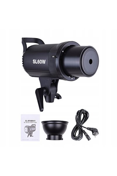 NO BRAND 5600K 60W Lumină video LED de mare putere cu montură Bowens