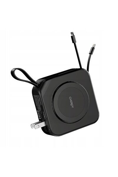 NO BRAND Cheroy Powerbank Travelny Multi - 5 în 1 Wireless Magsafe 10000mAh
