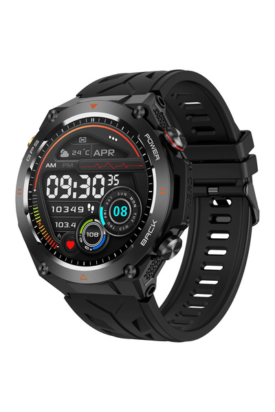 NO BRAND Smartwatch JG Smart JGR 82 GPS v4 negru