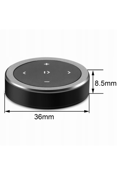 NO BRAND Buton Bluetooth 4.0 pentru controlul radioului auto de pe volan