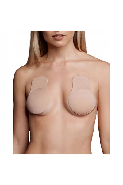 NO BRAND Inserții push-up - Bye Bra Fabric Pull-Ups Nud m
