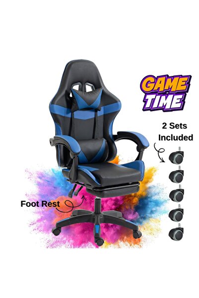 kd home Scaun Gaming Ergonomic ShadowStrike X3, Piele Ecologica, Spatar Rabat...