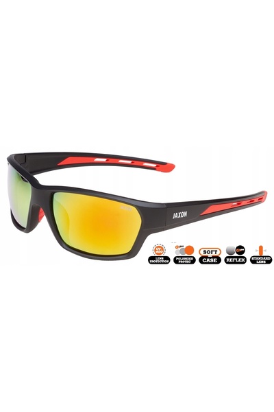 NO BRAND Ochelari polarizați Jaxon X65Sml cu lentile curcubeu