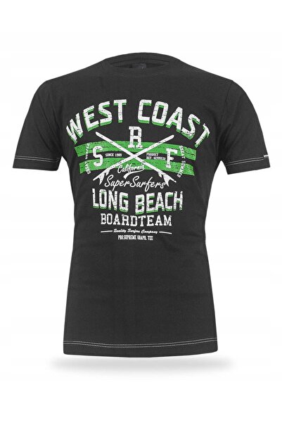 NO BRAND Tricou bărbătesc West C. 3XL Negru