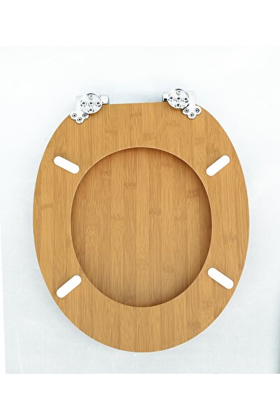 NO BRAND Sinobath Capac de toaletă MDF cu închidere lentă, oval, universal