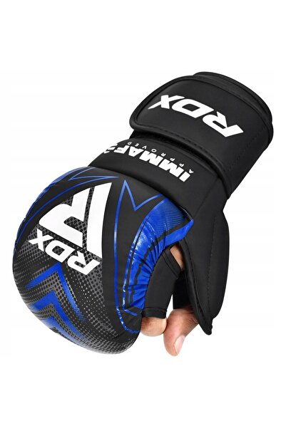 NO BRAND Mănuși Grappling MMA RDX IMMAF L Albastru