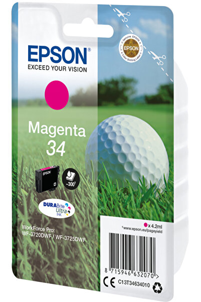 NO BRAND Cerneală nouă originală 34 T346340 Epson Pro Wf-3720Dwf Wf-3725Dwf W...