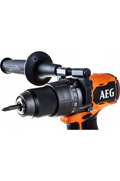 AEG Mașină de găurit/înșurubat cu impact + 2x5Ah+6Ah Baterie + 2x Încărcător