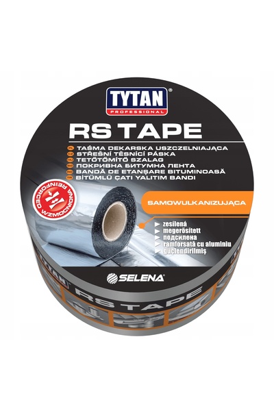 NO BRAND Bandă bituminosă profesională Rs Tape Tytan Decar 30cm X 10m Antracit