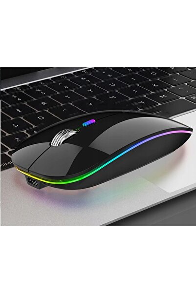 NO BRAND Uiosmuph g12 mouse wireless USB Bluetooth 2.4GHz cu LED
