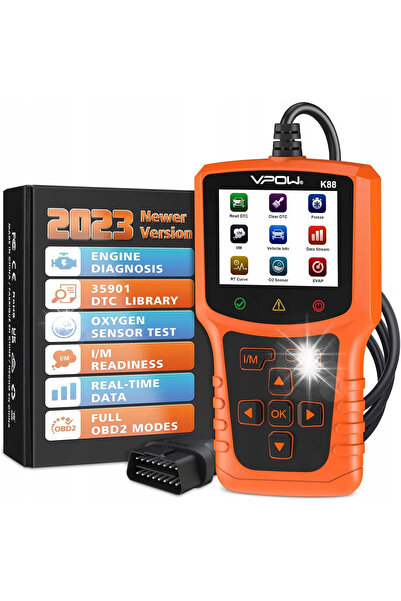 NO BRAND Vpow k88 pro scanner OBD2 cititor de coduri pentru toate mașinile OBDII