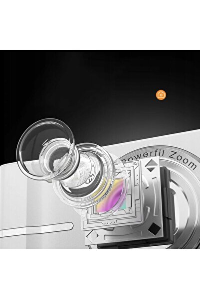 NO BRAND Cameră foto roz, zoom 16X, 1080P Full HD, 50MP, cu 2 acumulatori, 64GB