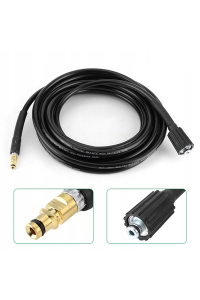 NO BRAND Furtun de 8M, 5800 PSI, pentru prelungitor Karcher