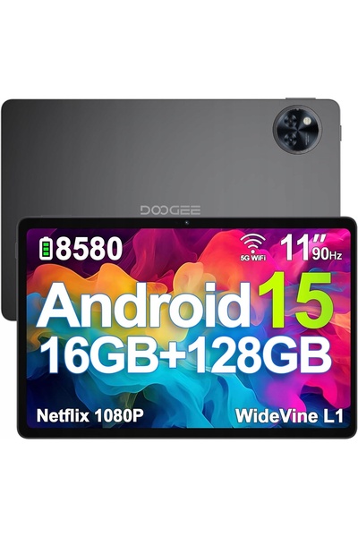 NO BRAND TABLETĂ 11 INCH ANDROID 15 16GB RAM 128GB 8RDZENI 8580MAH 90HZ WIFI 5G
