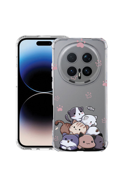 bestcase ®   Αντικραδασμική Θήκη Husa για Honor Magic 8 Pro, Γατάκια, 3156781...