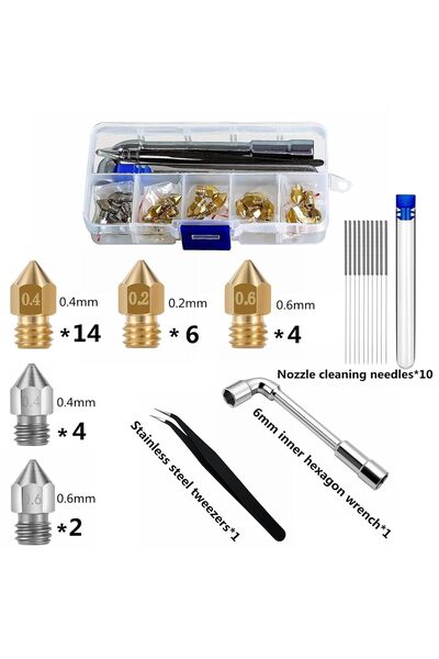 NO BRAND Kit de duze pentru imprimantă 3D Xinkyd 30X