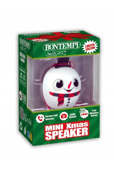 NO BRAND Bontempi |   Mini Boxă Wireless Om de Zăpadă pentru Copii