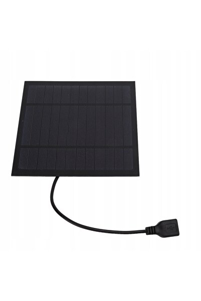 NO BRAND Ventilator USB 5W + Panou Solar 145x145mm