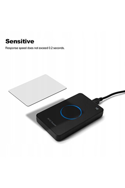 NO BRAND Cititor de carduri RFID pentru brelocuri, cablu USB de intrare, 915Khz