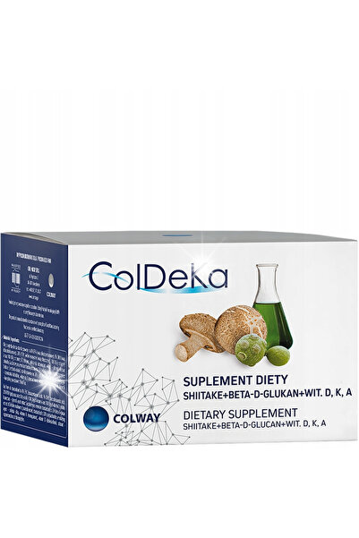 NO BRAND Coldeka Colway 60 capsule. Extract de ciuperci Shiitake + Beta-D-Glu...