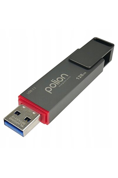 NO BRAND Pendrive Polion PLNFD003 128 GB USB 3.2 gri